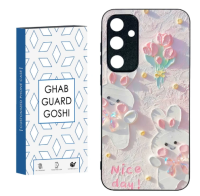 کاور قاب گارد گوشی طرح گل کد TPU-214 مناسب برای گوشی موبایل سامسونگ GALAXY A35